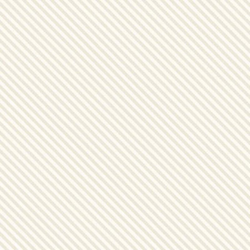 Lanai Bias Stripes Cream Maywood Studio Cotton Fabric 1