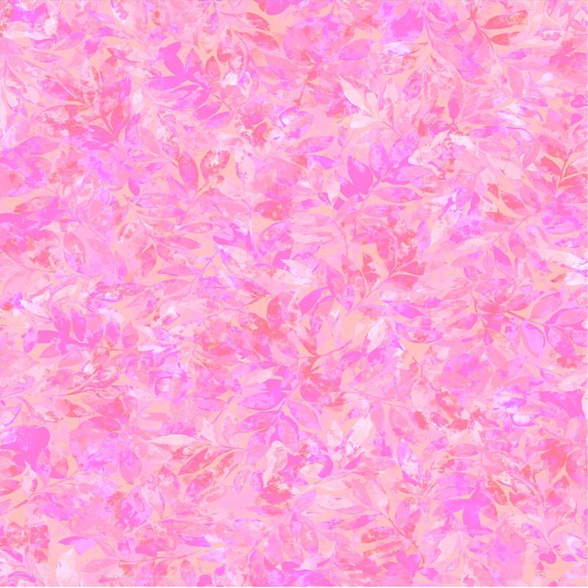 Nature8217s Palette Leaf Tonal Bubblegum Pink Oasis Fabrics Cotton Fabric