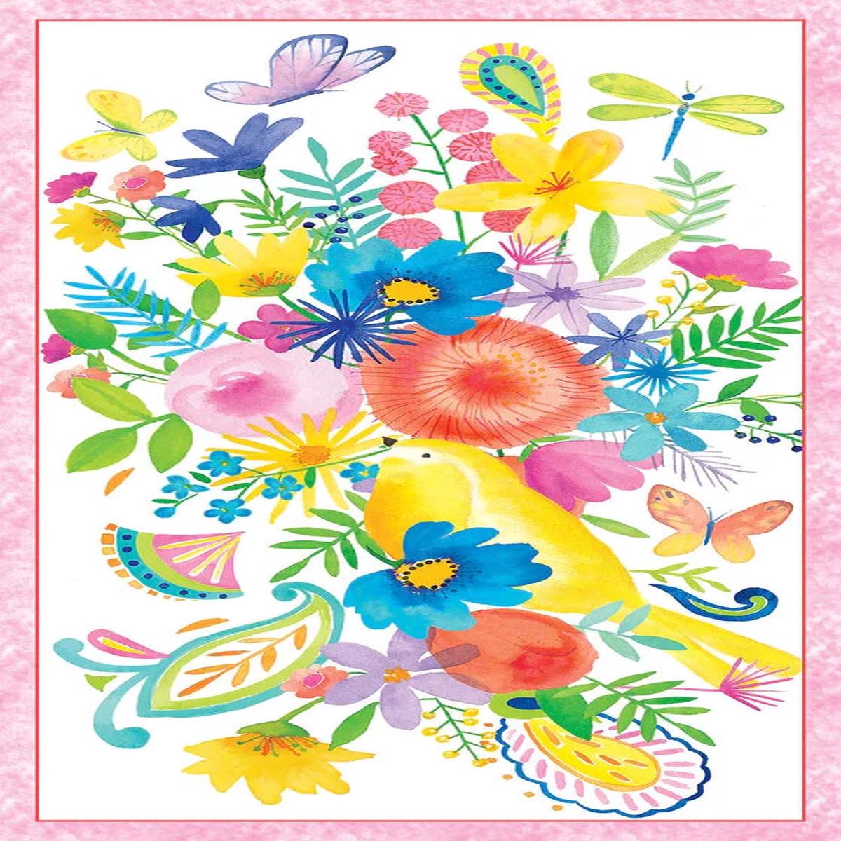 Bloom Bouquet II Panel 24
