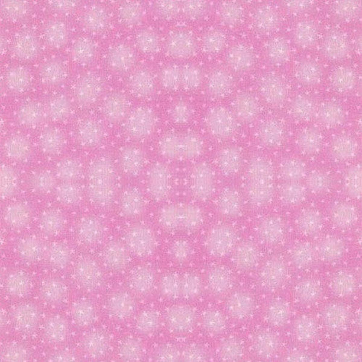 Starlet Small Stars Petal Pink Blank Quilting Cotton Fabric BQ-STARLET-6383-PETAL 1/2