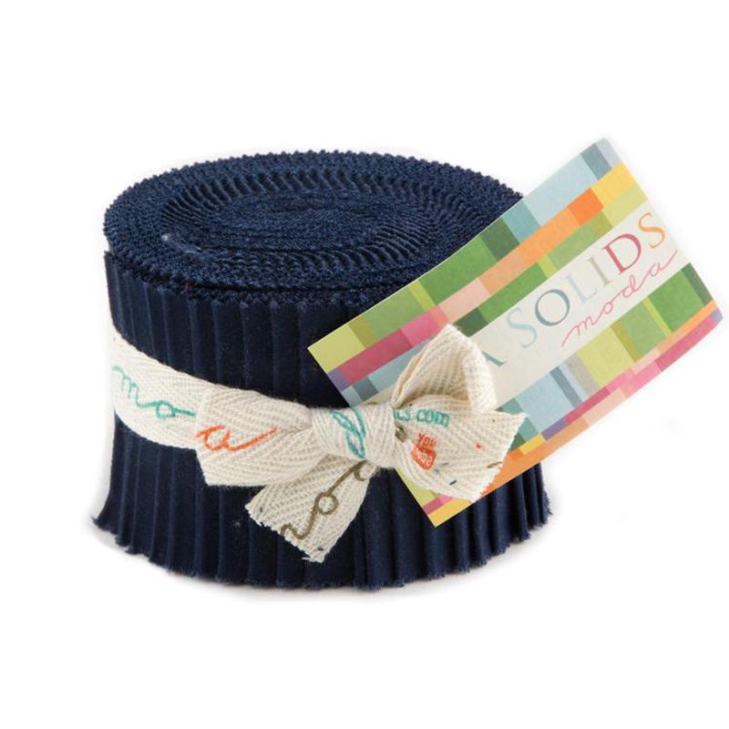 Bella Solids Navy 2.5