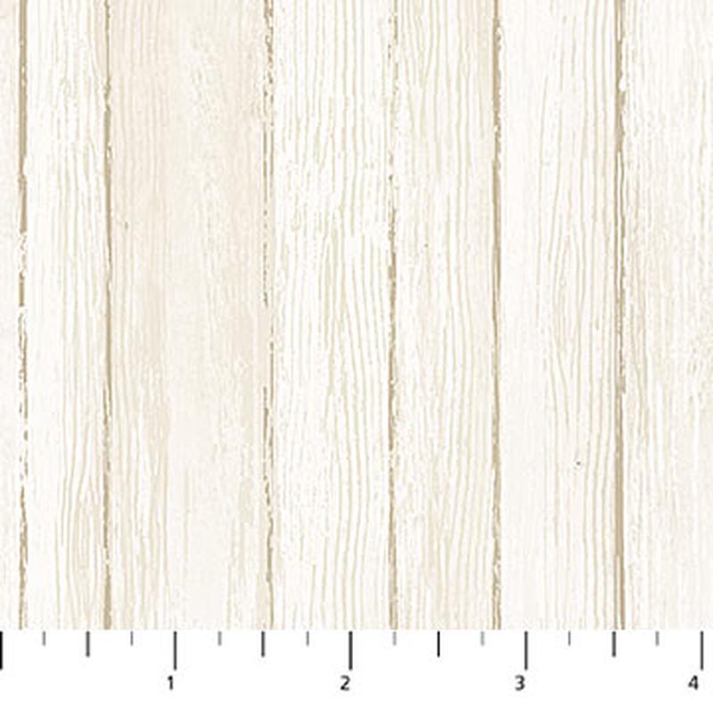 Beach Therapy Wood Planks Cream Deborah Edwards Northcott Cotton Fabric NC-25473-11