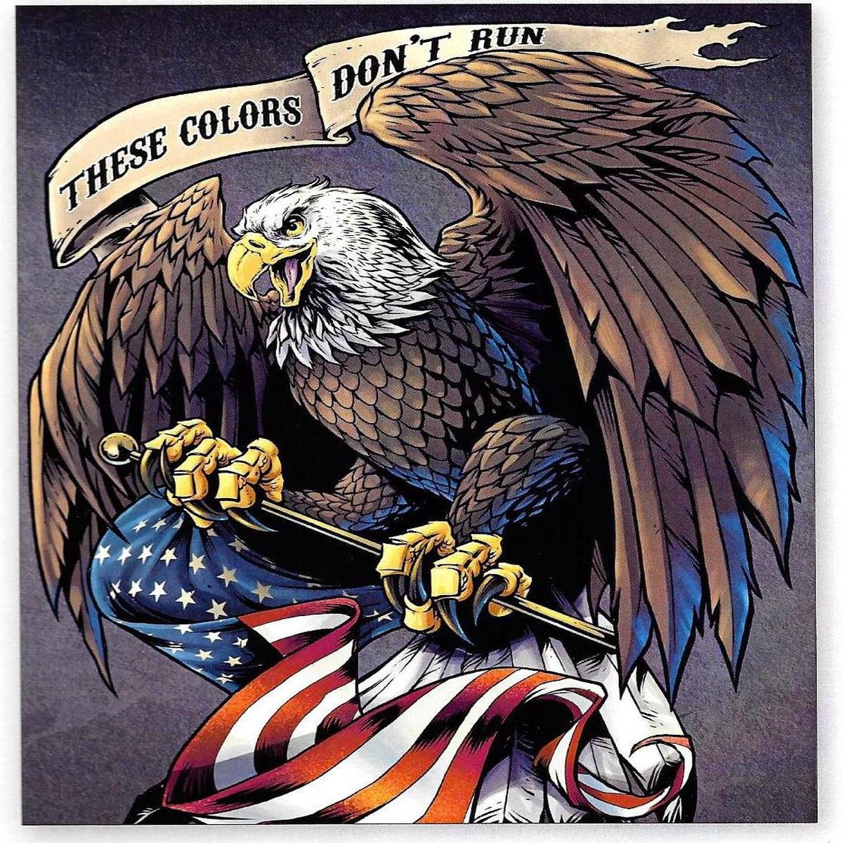 These Colors Don't Run Pride and Courage 35.5