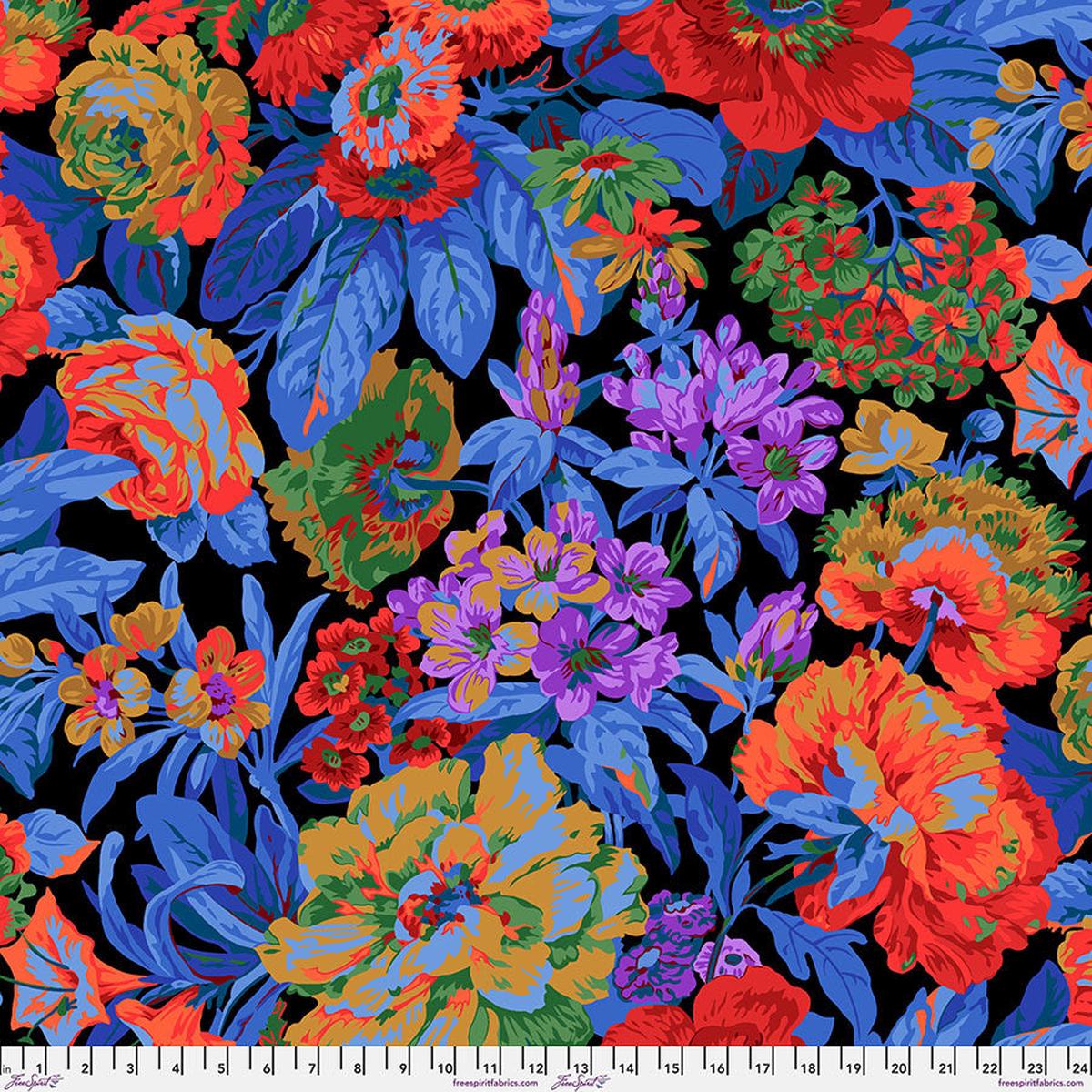 Voluptuous Dark February 2026 Philip Jacobs Kaffe Fassett Collective Free Spirit Cotton Fabric FS-PWPJ083.DARK