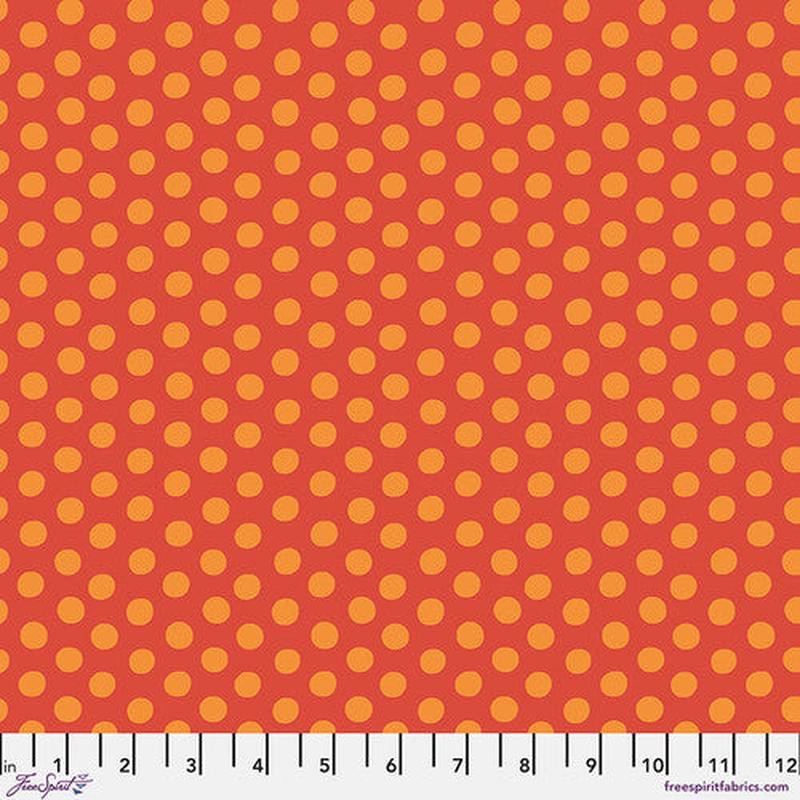 Spot Red Classics Kaffe Fassett Collective Free Spirit Cotton Fabric FS-GP70.REDD
