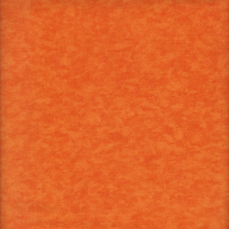 Suede Looking Marbled Texture Pumpkin Orange Foust Textiles Cotton Fabric  FT-43681-3002 Pumpkin Orange 1/2