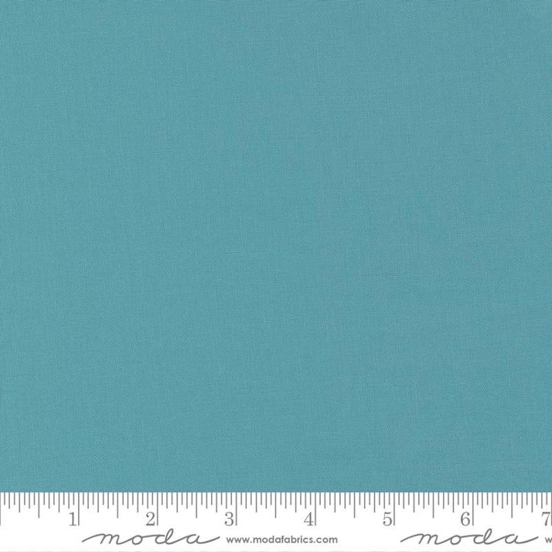 Bella Solids Teal Blue Moda Cotton Fabric MD-9900-87 1/2