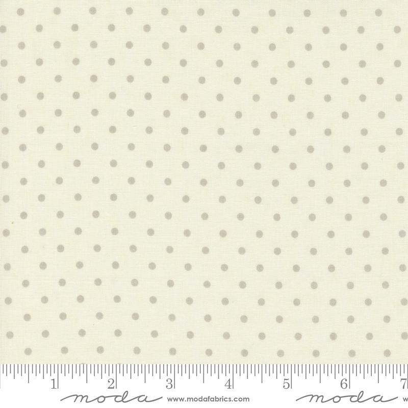 3 Sisters Favorites Vintage Linens Perfect Dots Porcela Beige 3 Sisters Moda Cotton Fabric