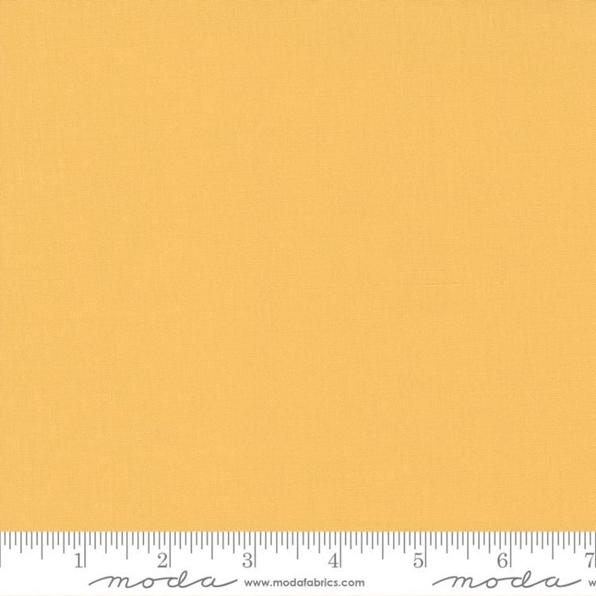Bella Solids Afternoon Yellow Moda Cotton Fabric MD-9900-318 1/2