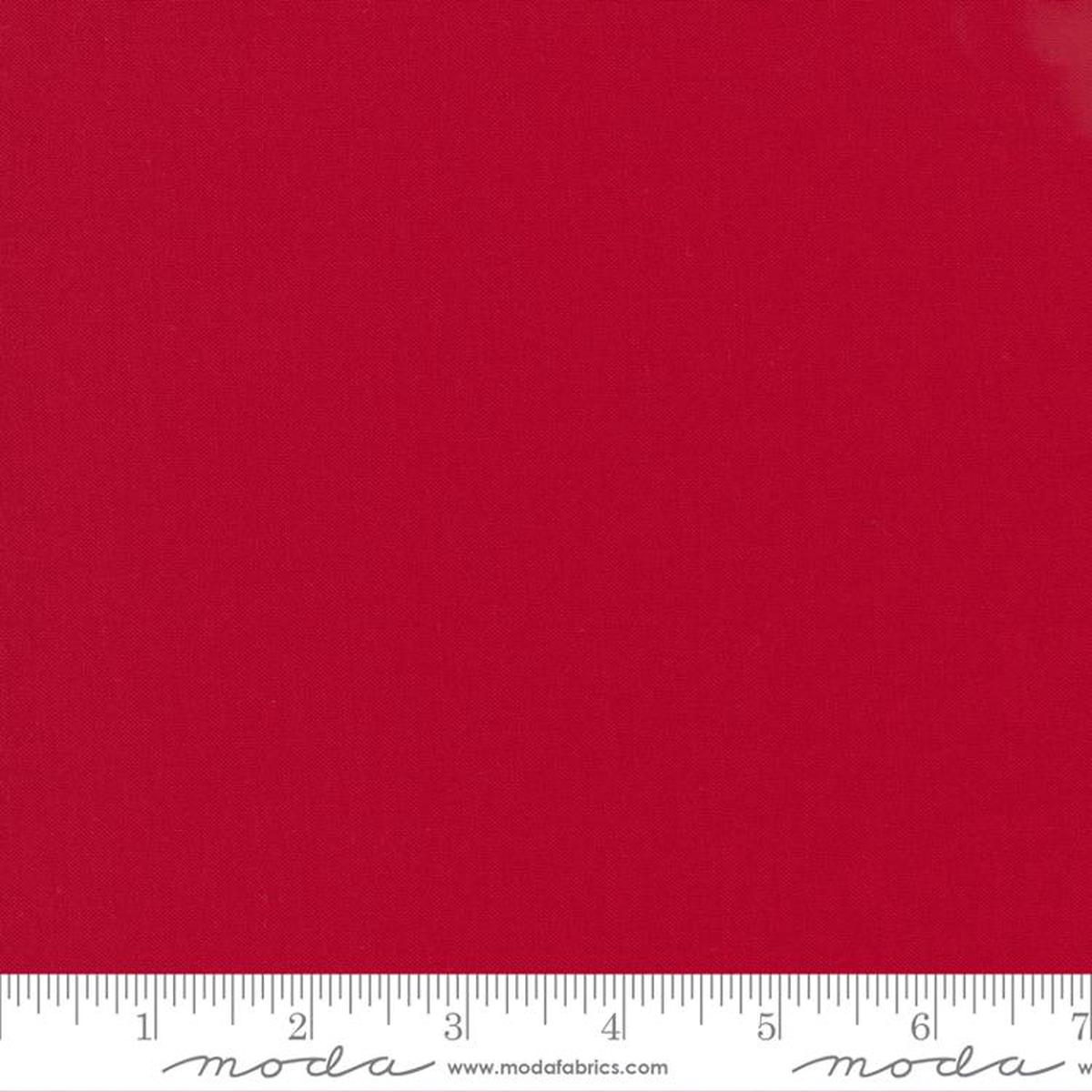 Bella Solids Christmas Red Moda Fabrics Cotton Fabric MD-9900-16-FB