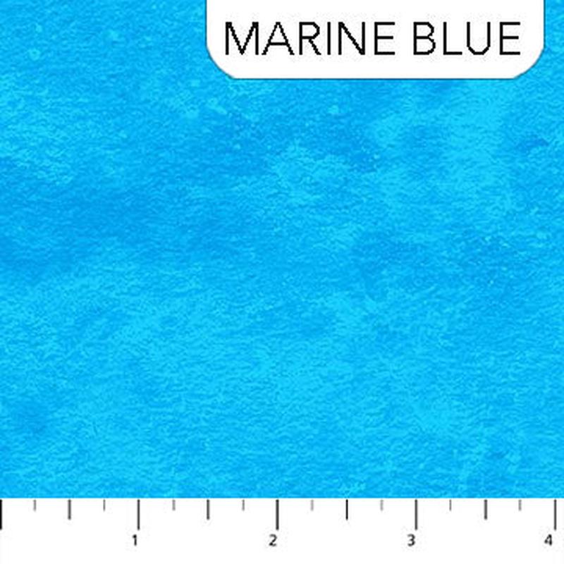 Toscana Texture Marine Blue Deborah Edwards Northcott Studio Cotton Fabric NC-9020-449