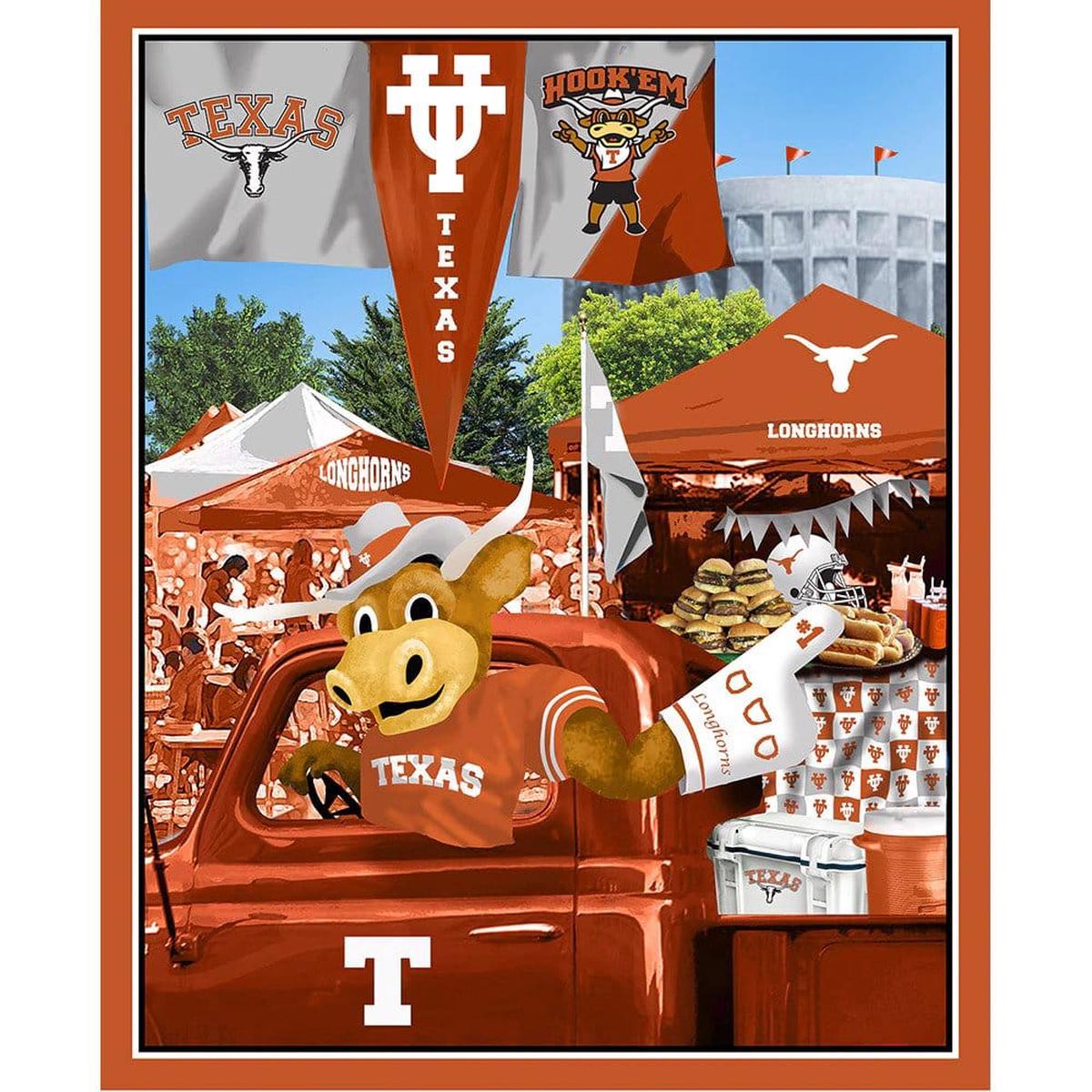 Texas Longhorns NCAA College Tailgate Panel 36