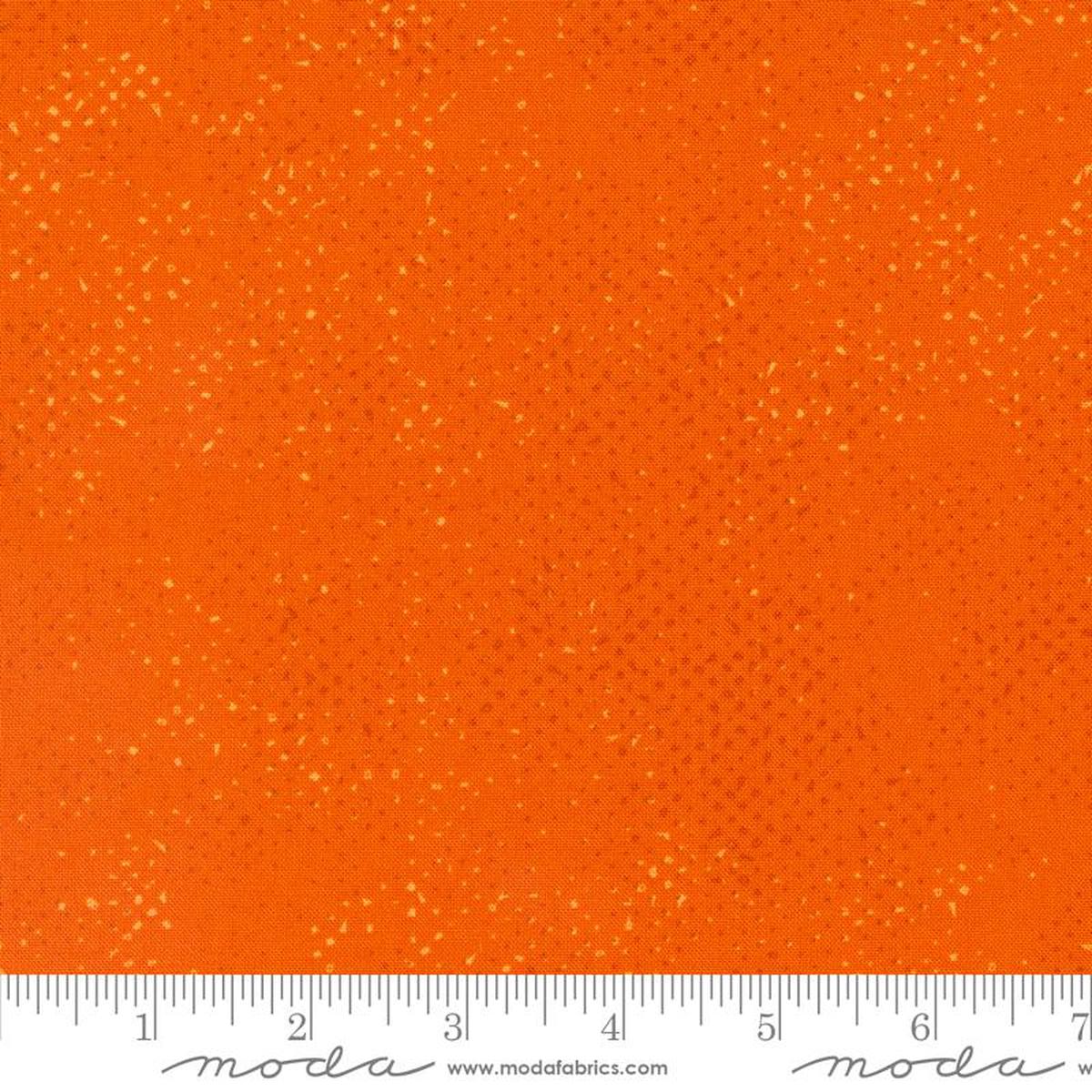 Spotted Tangerine Orange Zen Chic Moda Cotton Fabric MD-1660-16