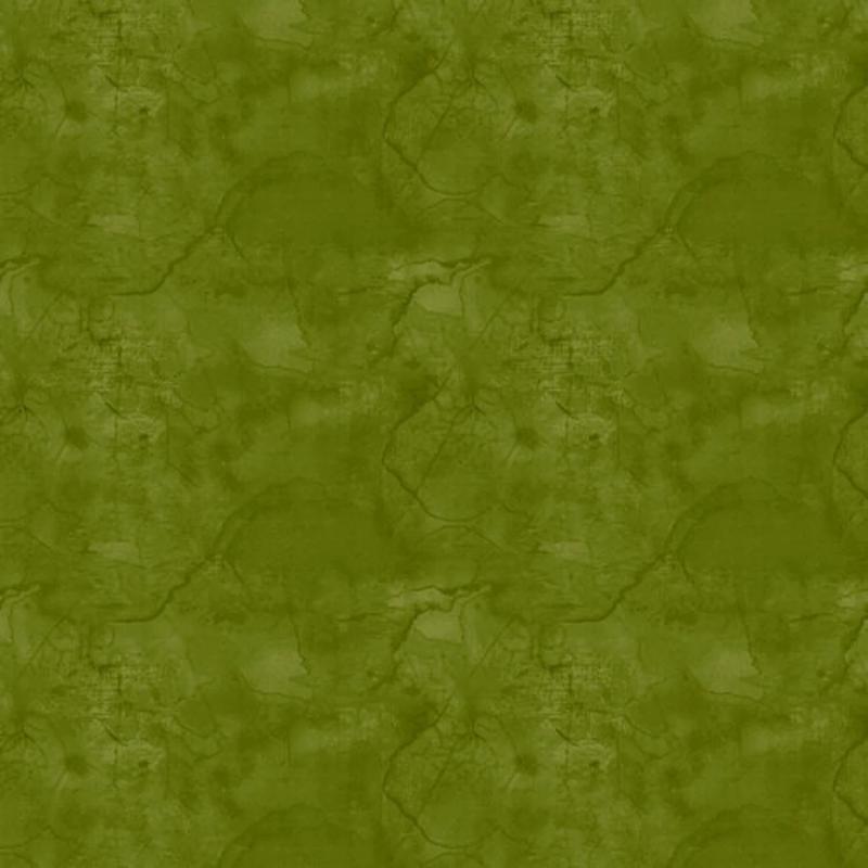 Urban Legend Wash Texture Olive Green Tana Mueller Blank Quilting Cotton Fabric 1