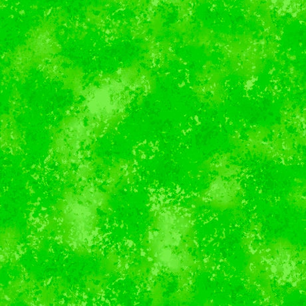 Bright Green Rapture Blender  Quilting Treasures  Cotton Fabric 1