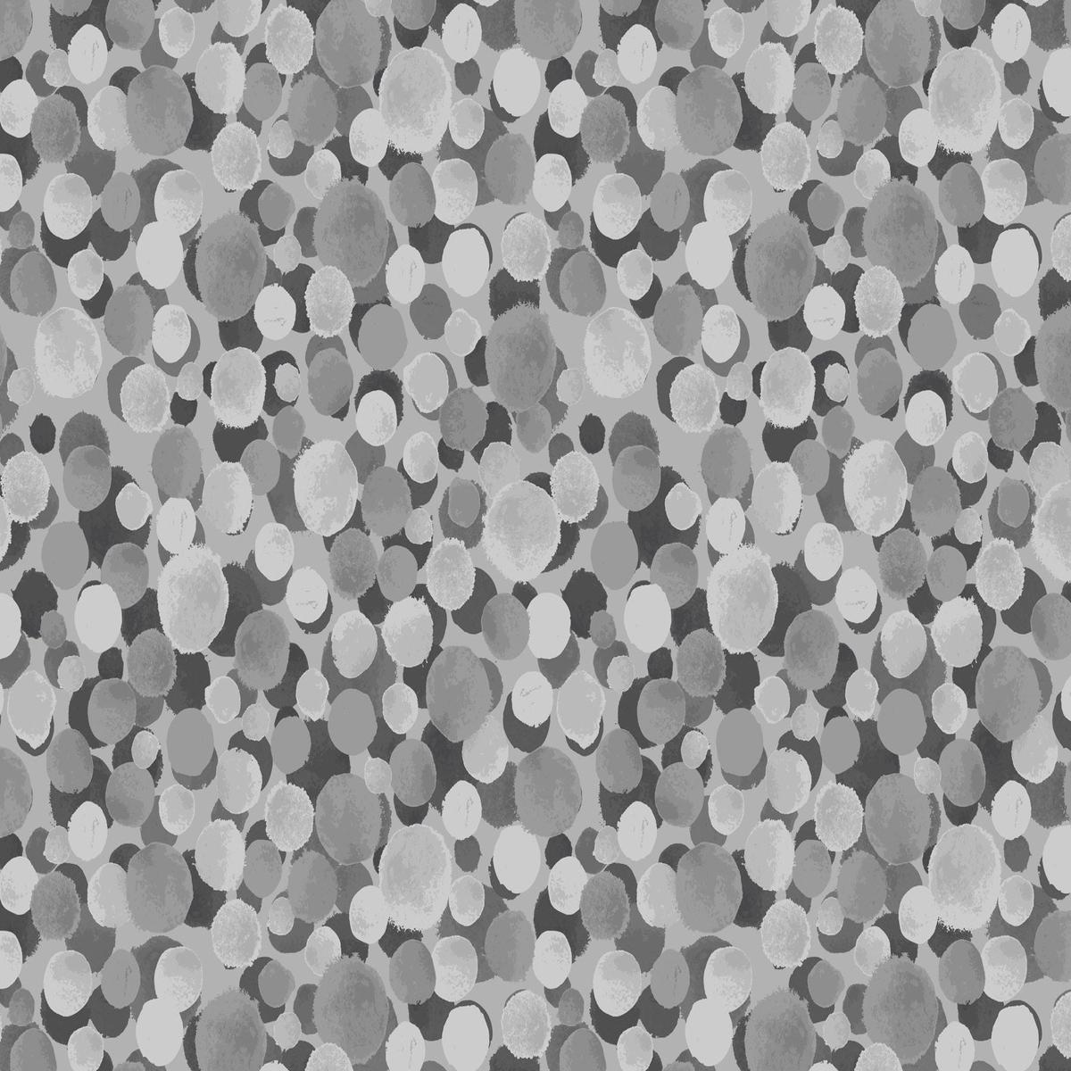 Bumbleberries Blender Grey and Black Multi Lewis & Irene Cotton Fabric LI-BB147