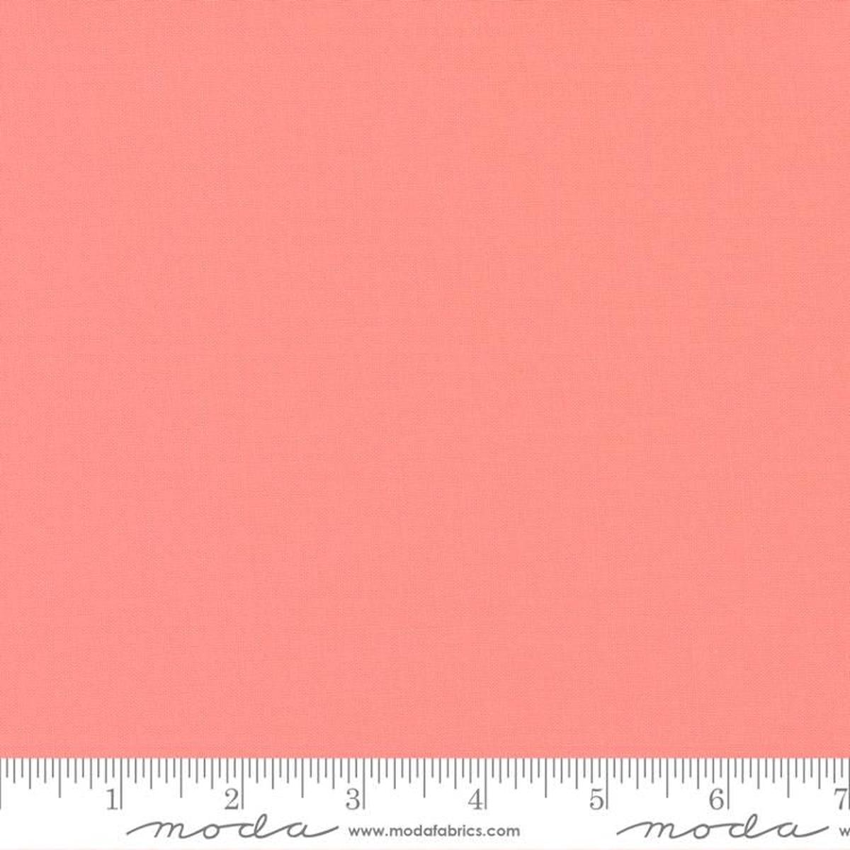 Bella Solids Carnation Pink Moda Cotton Fabric MD-9900-384 1