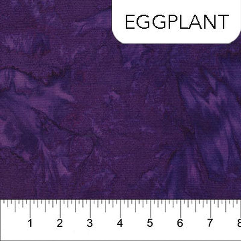 Banyan Shadows Batik Eggplant Banyan Batiks Northcott Cotton Fabric NC-81300-86