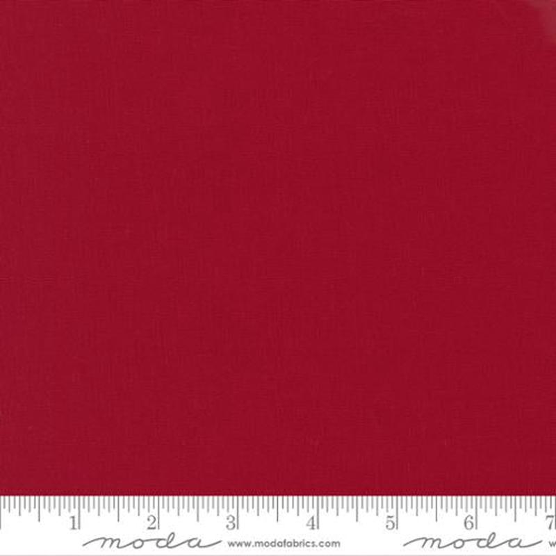Bella Solid Country Red Moda Cotton Fabric MD 9900 17