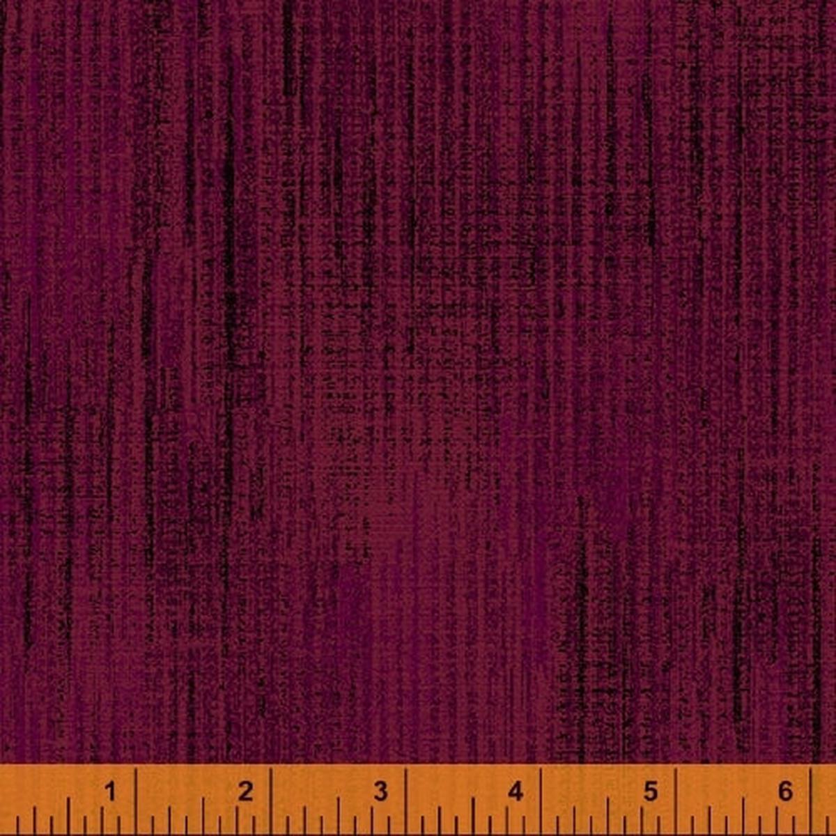 Terrain Tyrian Wine Dark Red Whistler Studios Windham Cotton Fabric WF-50962-32 1/2