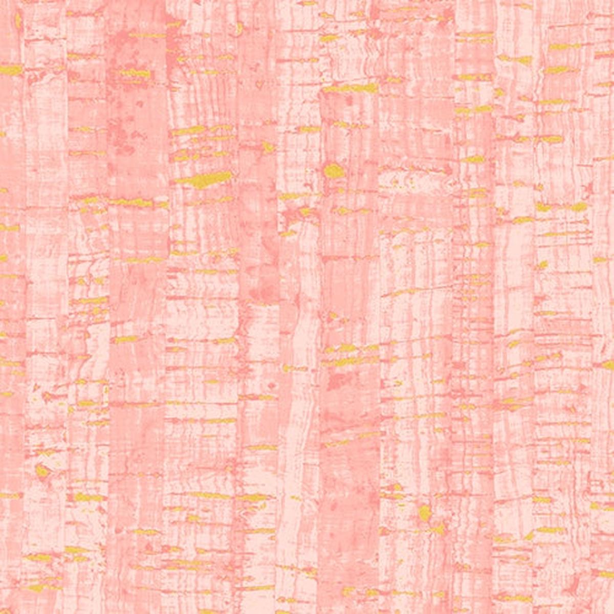 Uncorked Blush Pink Gold Metallic Thread Windham Cotton Fabric WF-50107M-20