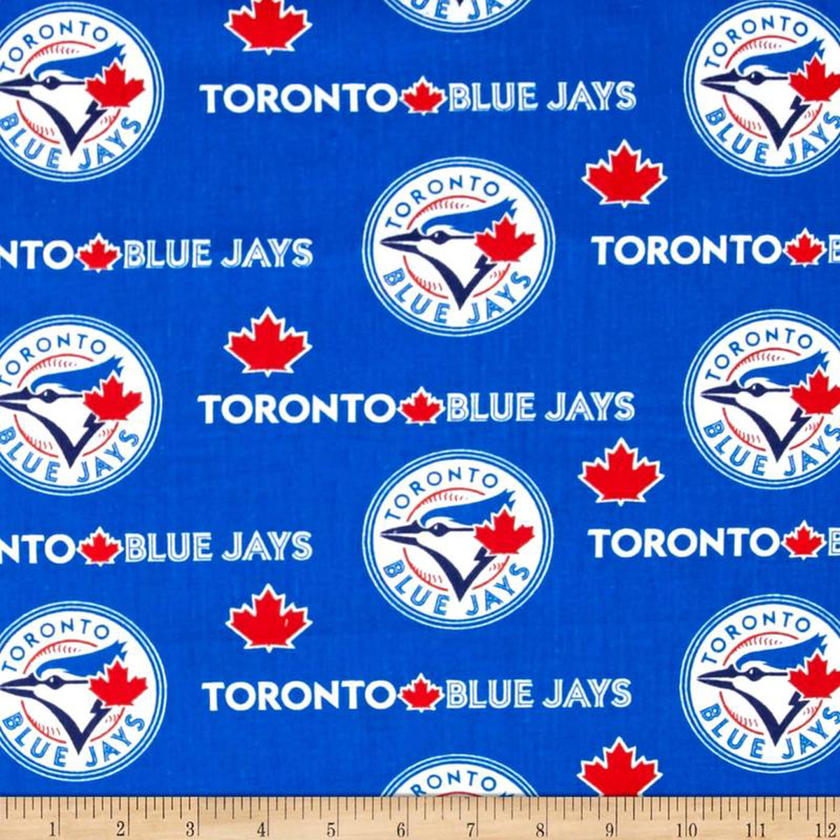 Toronto Blue Jays MLB Baseball Logo 588243 Fabric Traditions Cotton Fabric MLB-6676B