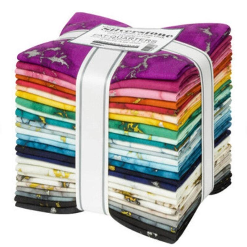 Wishwell SilverstoneFat Quarter Bundle 18 x 22 26pcs Robert Kaufman Cotton Fabric