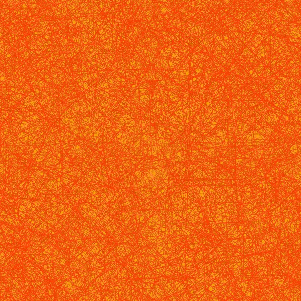 Tangled Orange Patrick Lose Fabrics Cotton Fabric 1/2
