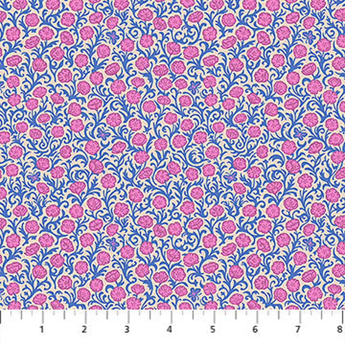 Yesterday Poppies Prairie Juliana Horner Northcott Cotton Fabric NC-AMT158-28C