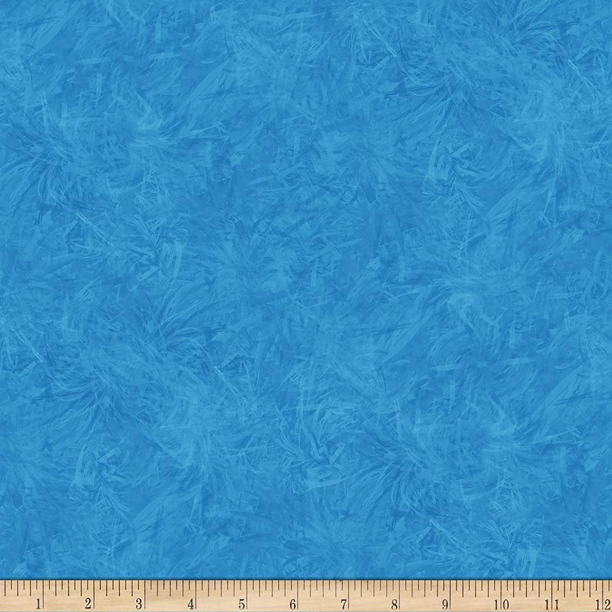Aqua Quilter's Trek Pop Of Color Aqua QTI Timeless Treasures Cotton Fabric