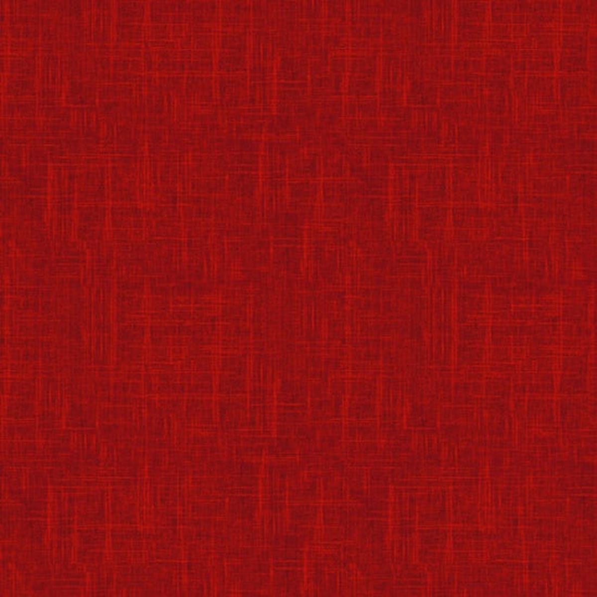 24/7: Linen Texture Red Hoffman Fabrics Cotton Fabric HF-S4705-5