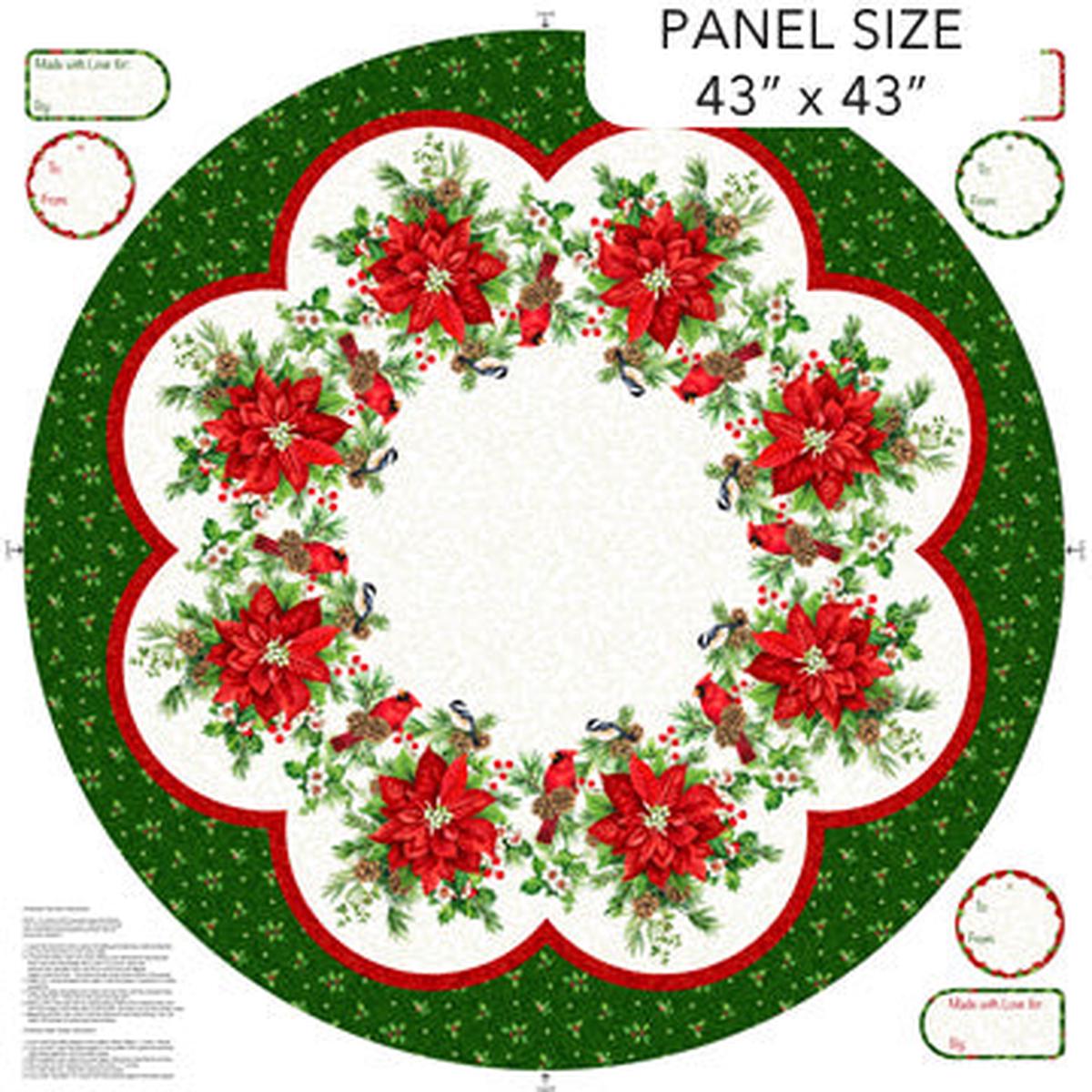 Yuletide Traditions Treeskirt Panel 43