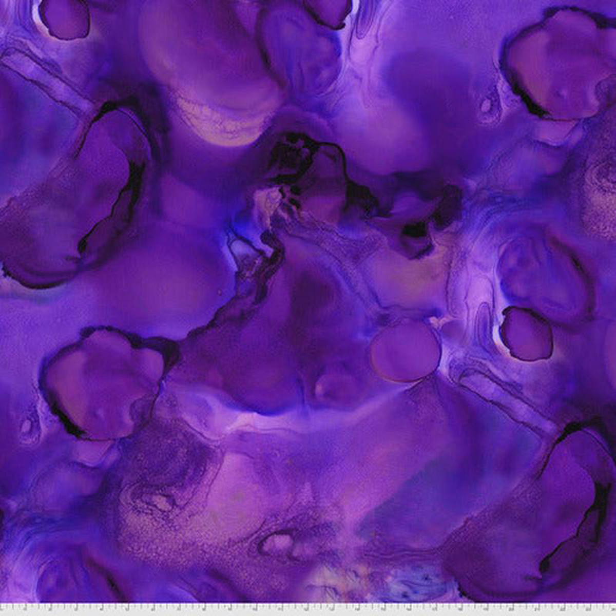 Alchemy Opulent Purple Blue Tim Holtz Eclectic Elements Free Spirit Cotton Fabric FS-PWTH177OPULENT