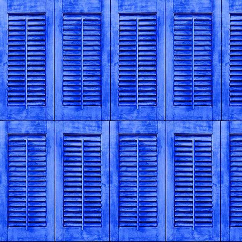 Summer Sunflowers Summer Shutters Cobalt Blue Michael Miller Cotton Fabric MM-DCX11682-COBA-D 1