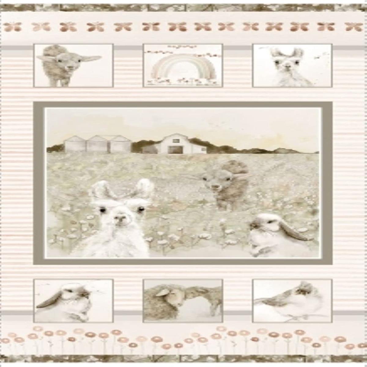 You Are Loved Animals the Field Panel 24