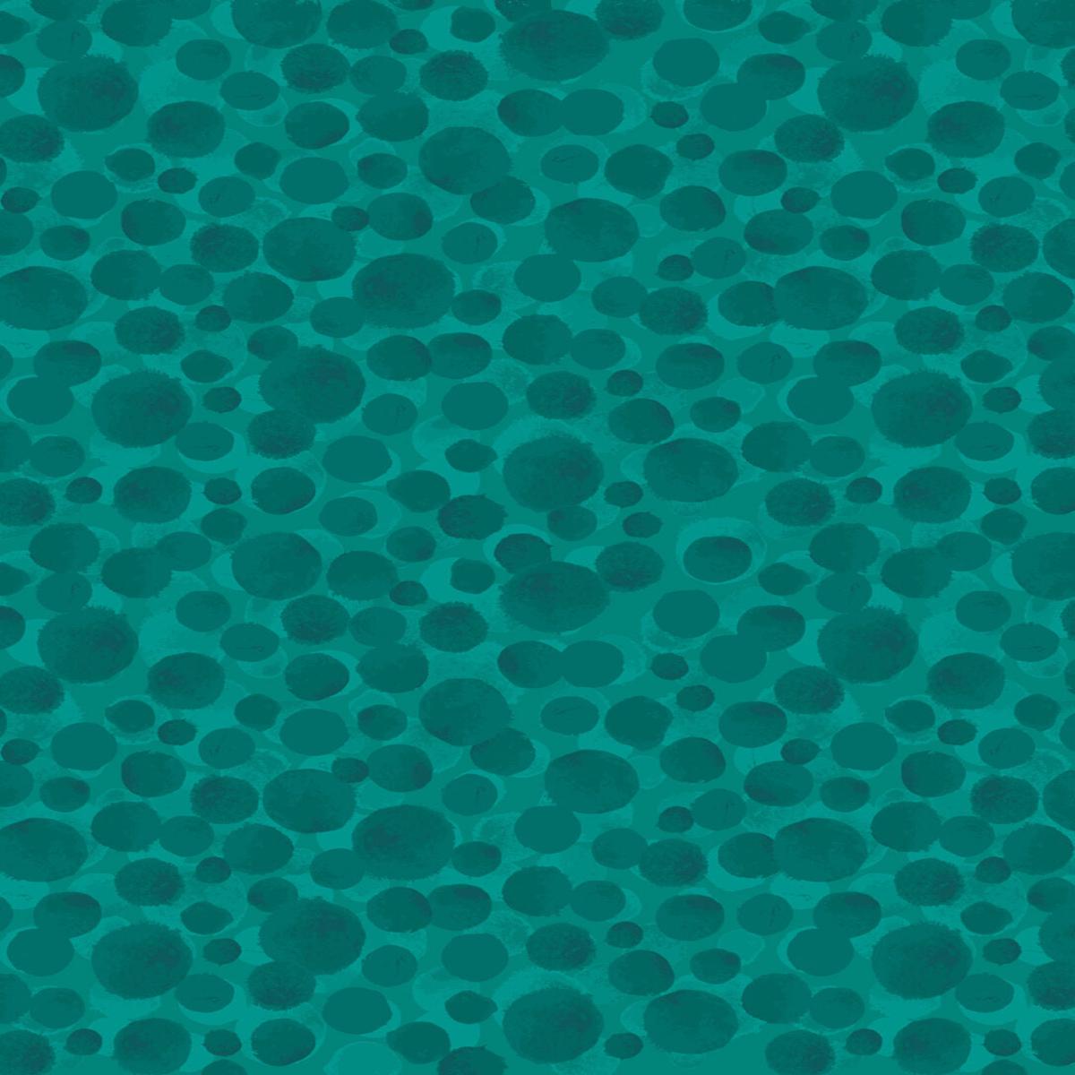 Bumbleberries Blender Hampshire Green Lewis & Irene Cotton Fabric LI-BB017 1
