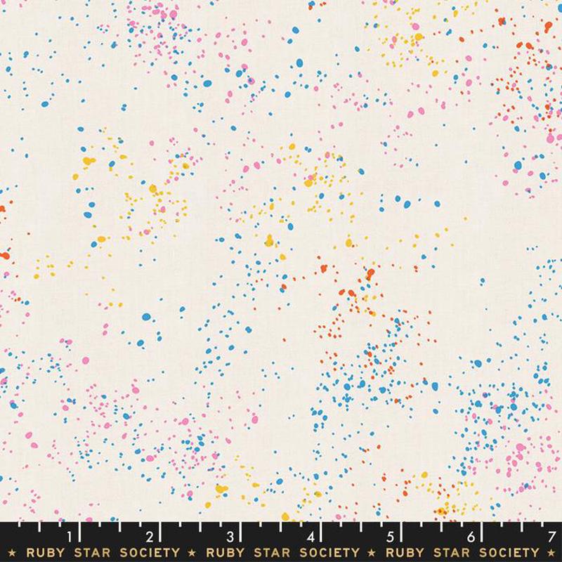 Speckled Metallic Confetti Multi Rashida Coleman Hale Ruby Star Society Moda Cotton Fabric  MD-RS5027-15 1/2