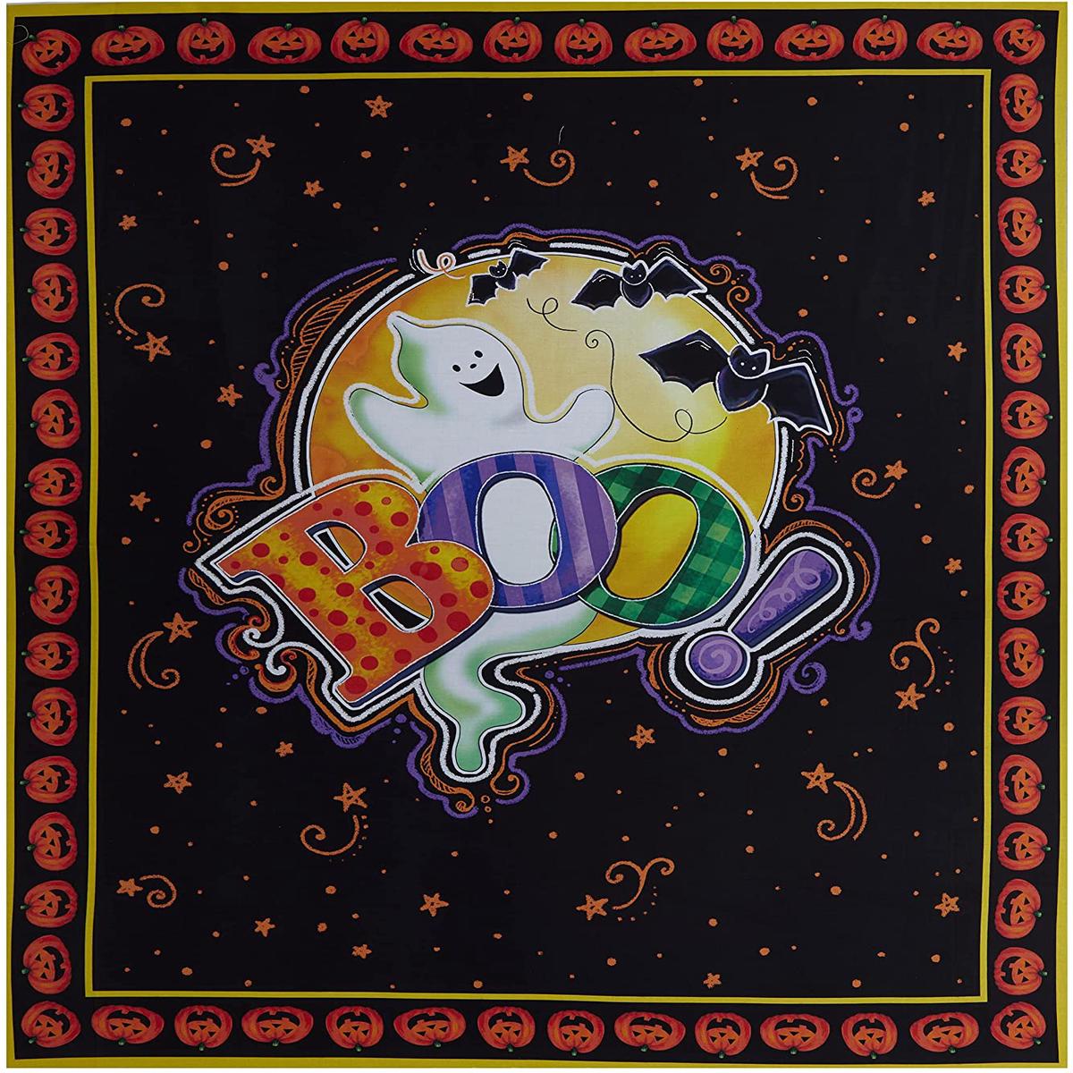 Tricks and Treats Boo Panel 36