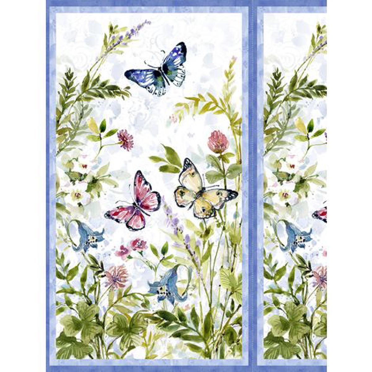 Among the Branches Large Butterfly Multi Panel 24