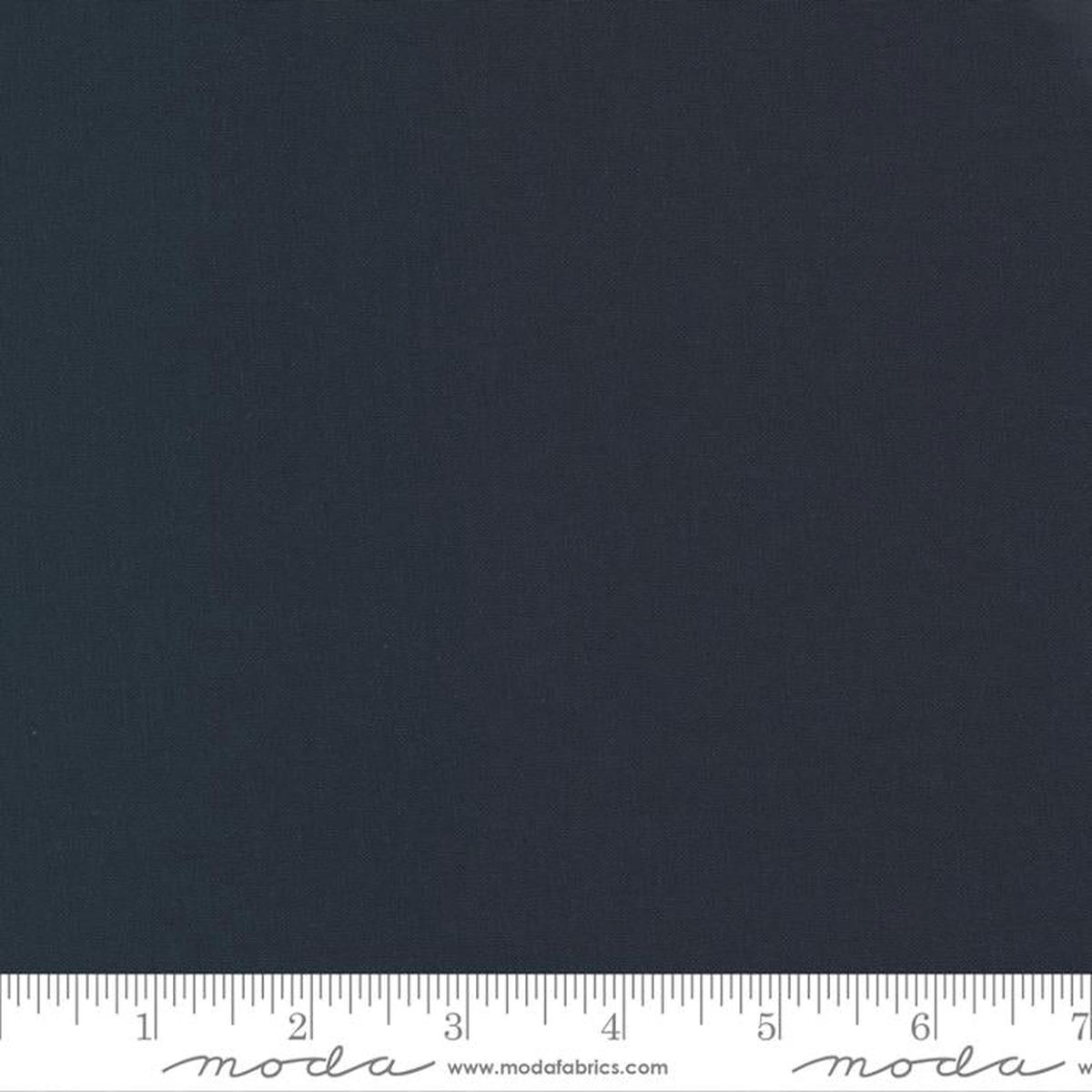 Bella Solids Washed Black Cotton Fabric MD-9900-118