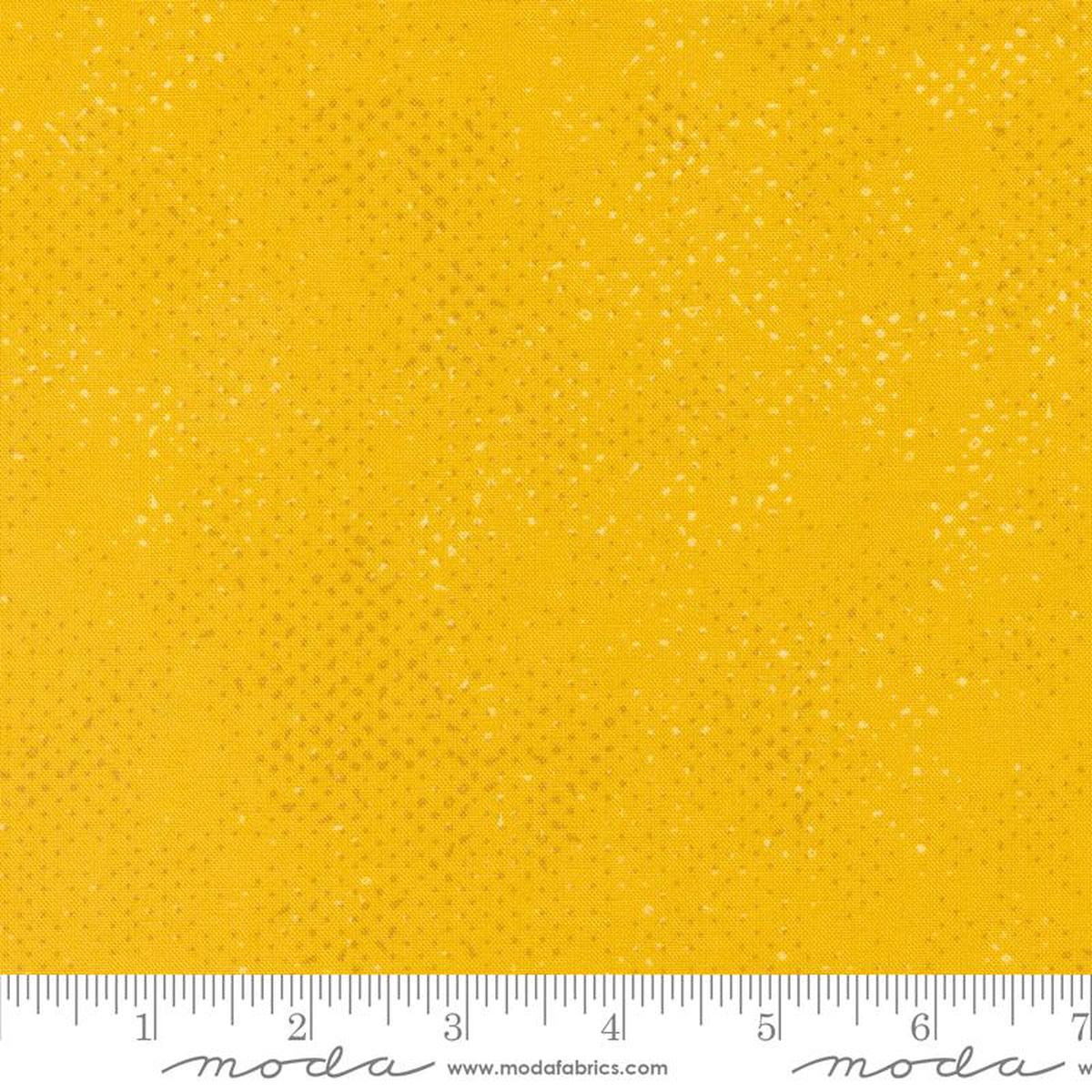 Spotted Buttercup Gold Zen Chic Moda Cotton Fabric MD-1660-14