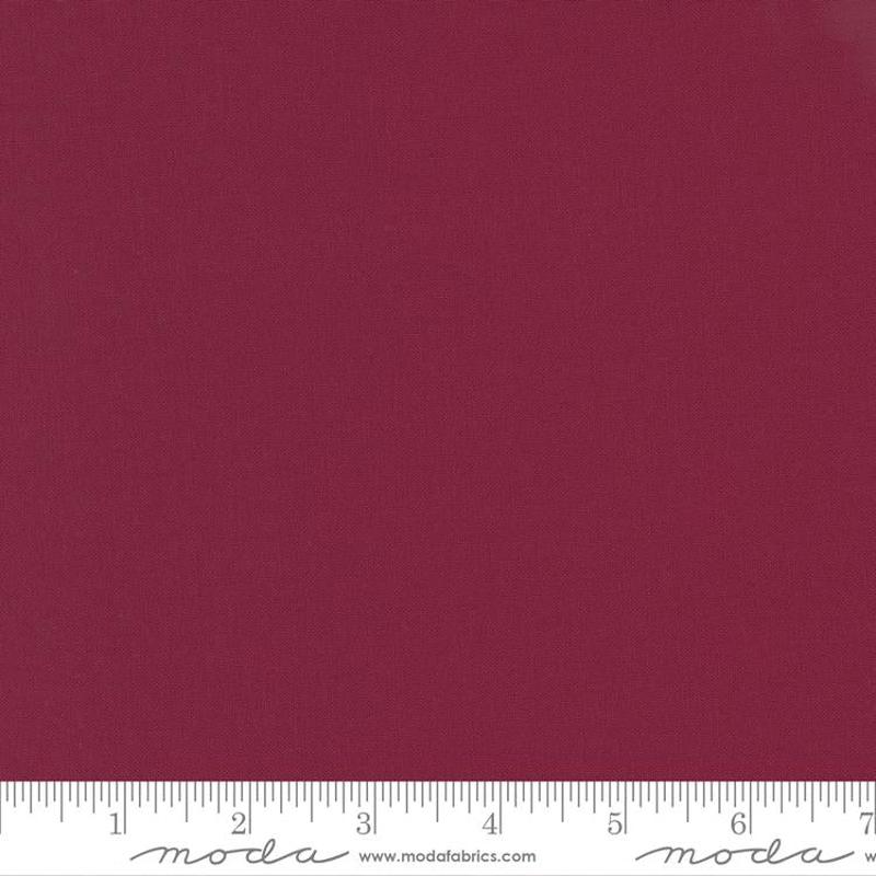 Bella Solids Barn Door Burgundy Moda Cotton Fabric MD-9900-113