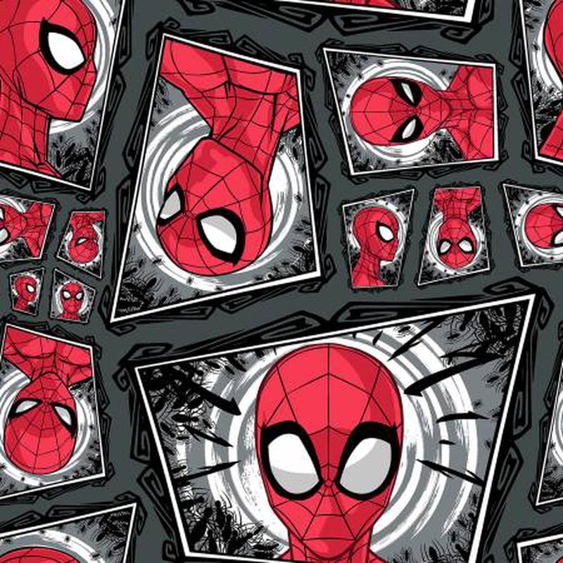 Spiderman Comic Swirl Marvel Springs Creative Cotton Fabric SC-71187 1/2