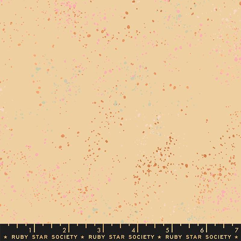 Speckled Metallic Parchment Tan Rashida Coleman Hale Ruby Star Society Moda Cotton Fabric MD-RS5027-97M 1