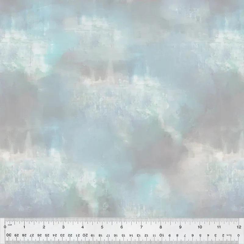 Winter Whisper Drift Day Whistler Studios Windham Fabrics Cotton Fabric WF-54683-2 1/2