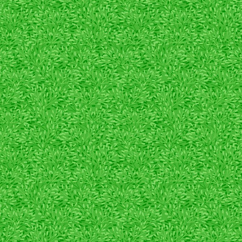 Whimsy Leaves Lime Green Jo Taylor Wilmington Prints Cotton Fabric WP-3045-75509-771