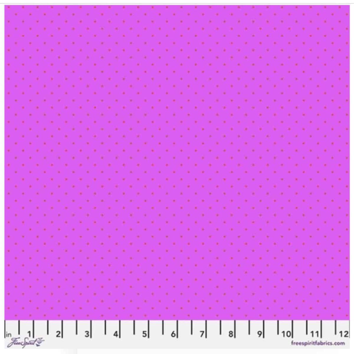 Tiny Dots Thistle Purple Tula Pink Free Spirit Cotton Fabric