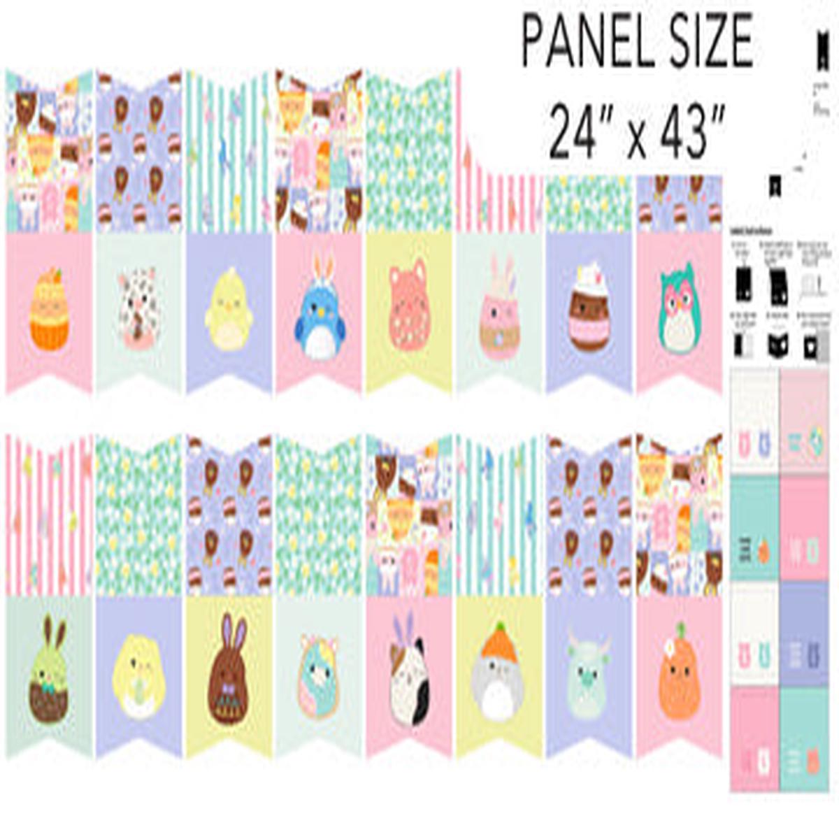 Springtime Bunting Panel 24