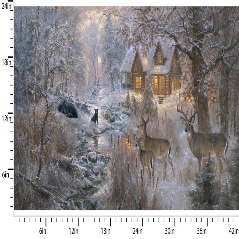 Under the Moonlight Winter Glow Panel 24