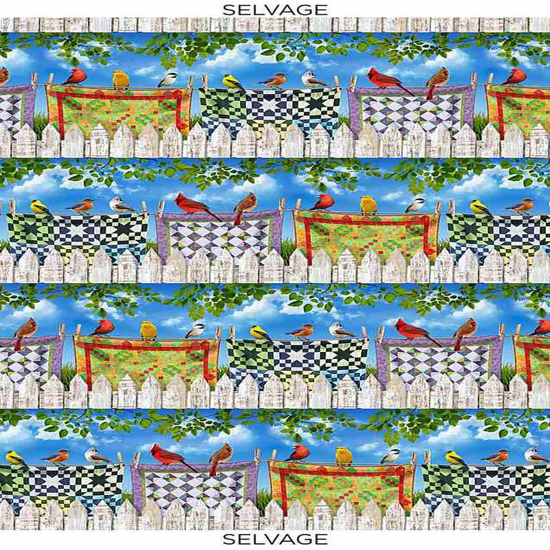 Birds on Quilts 11